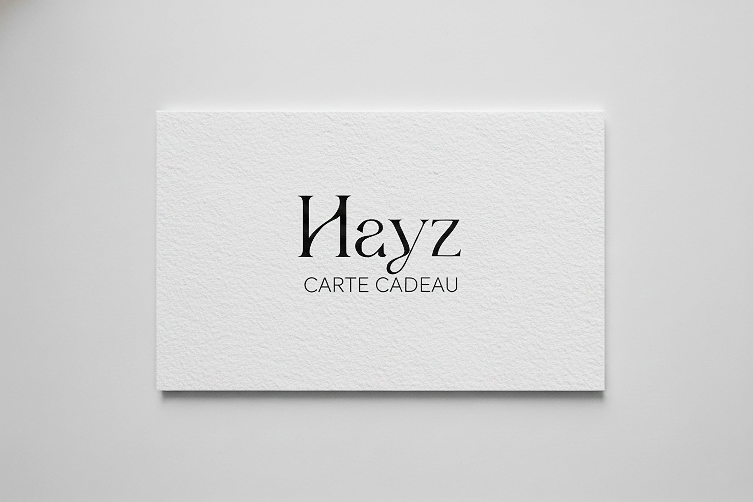 Carte-Cadeau HAYZ